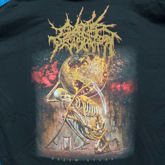 Cattle Decapitation Death Atlas Album Band Zip-Up Hoodie XL - Picture 2 of 4